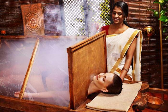 Massage with Steam